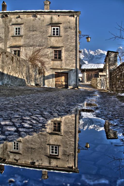 Hotel Stuea Granda Soglio Exterior foto